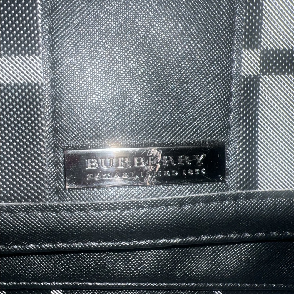Burberry Black and Gray Checkered Messenger Bag NWOT - Picture 11 of 11